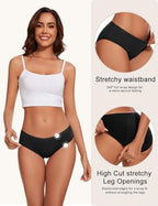 ALLBASE Women's High Absorbency Period Underwear - Leak-Proof & Reusable Menstrual Pants