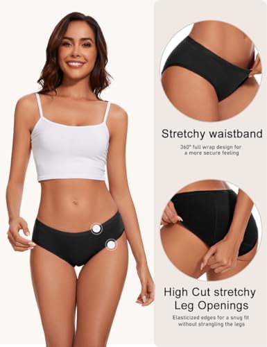 Women's High Absorbency Period Underwear - Leak-Proof & Reusable Menstrual Pants