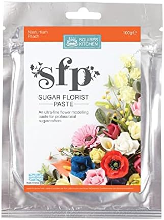 Squires Kitchen SFP Flower / Modelling paste - NASTURTIUM 100g