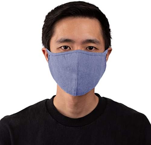 Auliné Collection Made in USA Cotton Fabric Washable Reusable Fashion Face Mask