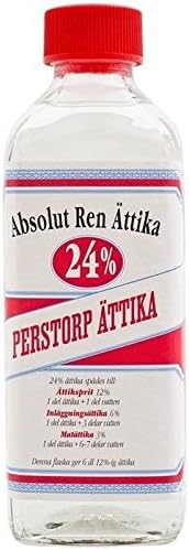 Perstorp Attika 24% - Acetic Vinegar for Pickling 300ml - Pack of 2