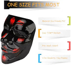 V for Vendetta Mask, Guy Fawkes Anonymous Hackers Mask for Halloween Masquerade Cosplay Costume Parties