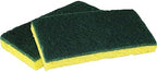 Impact Products Cellulose Scrubber Sponge - 0.9 X 3.2 X 6.3 - 6/pack - Yellow, Green