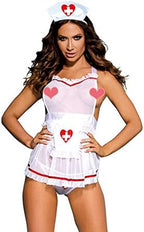 Nurse Halloween Costume for Women - Sexy Naughty Lingerie