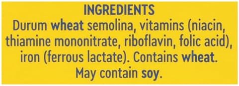 De Cecco Semolina Pasta, Zita Cut No.118, 1 Pound (Pack of 5)