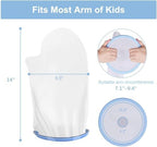 Waterproof Half Arm Cast Cover for Shower Kids Reusable Cast Protector for Shower Arm Child Cast Bag for Hand, 14''