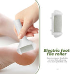 5Pcs Replacement Foot File Roller Heads for Electric Pedicure Tool Callus Remover Dead Skin Removing Refills Foot Care Accessories Easy to Install