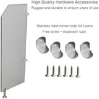 Men's Public Toilet Partition, Wall-Mounted Urinal Partition for Men's Urinal, Waterproof Public Health Partition Urinal Privacy Screen, Men's Urinal Privacy Screen with Accessories ( Size : 1PCS )