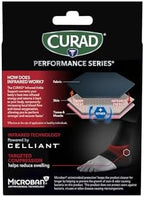 CURAD Performance Series Infrared Ankle Support, Elastic, Large/X-Large