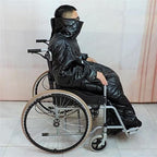 Wheelchair Warmer Cover Blanket Waterproof Fleece Lined Wheelchair Cosy Cover Winter Warm Wheelchair Windproof Blanket Universal Fit for Wheelchairs