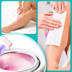 BBTO 2 Pcs Wax Pot Wax Melt Warmer Replacement Inner Pot Liner 14oz Metal Tin 4'' Portable Hair Removal Waxing Bowl Container for 500 ml Hair Removal Machine
