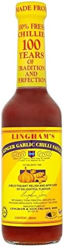 Lingham's Ginger Garlic & Chilli Sauce (280ml) - Pack of 2