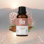 Cedarwood Essential Oil by Organic Alley | 100% Pure, Undiluted and Natural Cedrus Atlantica Oil | Use for Skin, Hair, Stress, Body Balance, Relaxation & Diffusers, (1 Fl Oz)