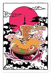 Teegarb Novelty Udon Noodle Nigiri Nachos Japanese Foods Enthusiast Hilarious Hot Broth