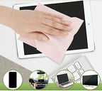 Mini Skater 100Pcs Eyeglasses Cloth Cleaning 13x13cm Microfiber Glasses Cleaning Cloth for Lenses Camera Phone Screen Cleaning Wipes Eyeglass Cleaning Cloth Glasses Accessories, 4 Colors