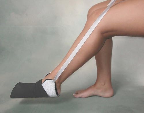 ArcMate Sock Aid Deluxe, Sock Dressing Aid, Non-Slip Terrycloth Exterior with Slippery Nylon Lining, Operates with 1 or Both Hands, Loop Handles with 29" Straps (15448)