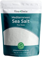 Viva Doria Mediterranean Sea Salt, Fine Grain, 5 lb