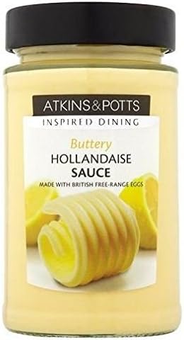 Atkins & Potts Hollandaise Sauce 190g (Pack of 4)