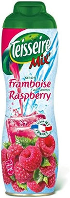 Teisseire French Syrup all natural Raspberry Syrup 20.3fl.oz (2 PACK)