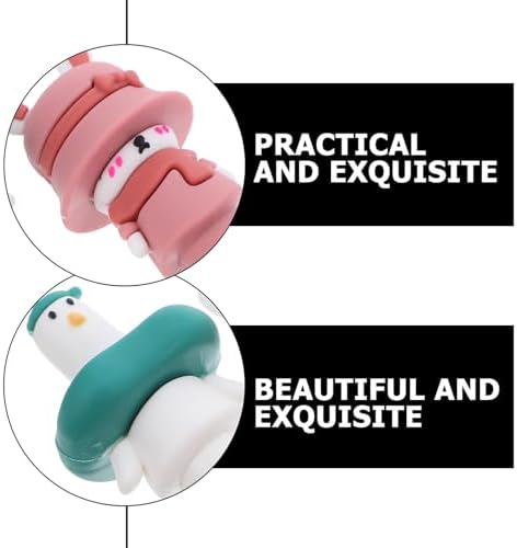 Beavorty 4pcs Three-Sided Soft Manual Toothbrush, Extra Soft Bristles, Sized Brush for Ages 3+, Mild Teeth Cleaning for Boys and