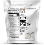 It's Just! - Total Milk Protein Concentrate Powder (Contains: 80% Casein / 20% Whey), Heavy Metal Tested, No Added Flavors, Non-GMO, Gluten Free (2.5 Pound, Unflavored)