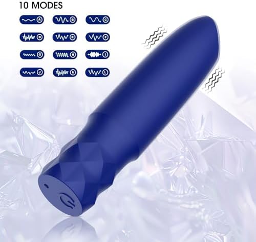 10 Modes Quiet Powerful Handheld Electric Tool，Handheld Personal Back Massage Rod Travel Portable Soft Silicone S81282