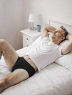 TIICHOO Mens Incontinence Underwear Washable Cotton Leak Proof Underwear for Men Briefs 5 Pack