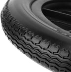 Premium Caster Wheel (2-pack) – 12 Inch Wheelchair Wheel, Plastic Spoked Wheel Replacement for Manual Wheelchairs – Sturdy Hard Rubber Tire & Mobility Aid Accessories
