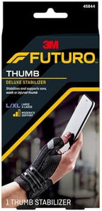 3M Health Care MMM 45844EN Future Deluxe Thumb Stabilizer, Large/X-Large, Black (Pack of 2)