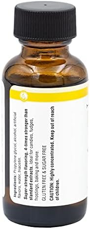 LorAnn Oils Super Strength Flavoring - Used For Candy Making, Flavoring Extracts, Baking, Hard Candy, and Flavor Oils - Bold, Natural Flavors 4X Stronger Than Extracts - Pineapple, 1 fl oz