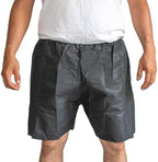 10 Pcs Disposable Shorts Medical with Elastic, SMS, Fluid Resistant, Unisex, Latex Free, Non-Sterile, for Clinics & Hospitals
