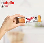 Ferrero: "Nutella B-ready " a crisp wafer of bread in the form of mini baguette stuffed with a creamy Nutella 15 pieces 10.13 oz (286g) [ Italian Import ]