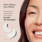 Shiseido Benefiance WrinkleResist24 - Pure Retinol Express Smoothing Eye Mask - 12 Sets of Two Eye Masks - Reduces Appearance of Wrinkles in 15 Minutes