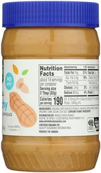 365 by Whole Foods Market, Organic Crunchy Peanut Butter Spread, No Stir, 16 Ounce
