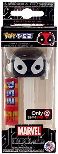 Funko Pop! Pez: Marvel - Deadpool (Gamer) Exclusive, White & Black