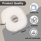 Ear Piercing Pillow for Side Sleepers with Ear Hole, O-Shaped Side Sleeping Pillow, Ear Guard Pillow for CNH, Relief Ear Pain Ear Inflammation Pressure Sores…
