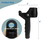 Walking Cane Handle Grips Support Stand Assist, Cane Holder for Elderly, Disabled Walking Sticker or Crutch,Elderly, Disabled, Fits Crutch Tube 1" Dia
