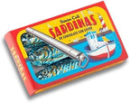 Milk Chocolate Candy Sardines in Box like Tin, Ideal Funny Fish Birthday Favor for Kids and Adult Parties, Unique Holiday Gift 24 g