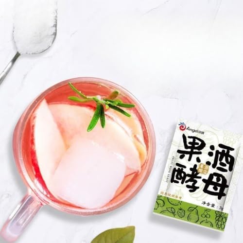Fermented yeast, home brewed watermelon wine yeast powder, fruit wine specific yeast, (3g/bag*10 bags) 1.05oz发酵酵母（3g/袋*10袋）1.05oz