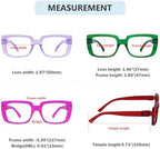 Eyekepper Metalless Screwless Spring Hinge Reading Glasses for Women - 6 Pack Durable Ladies Readers +1.25