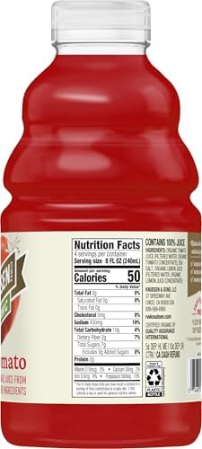 R.W. Knudsen Organic Tomato Juice, 32 fl oz (Pack of 1)