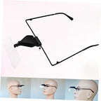 FOMIYES Led Light Magnifying Glasses with Head Mount Magnifier for Reading and Crafting Includes Three Detachable Lenses for Optimal Clarity