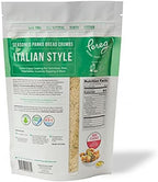 Pereg Italian Style Panko Bread Crumbs - 9 Oz - Italian Seasoning - Natural Ingredients - Breadcrumbs for Coating & Stuffing - Crispy Coating for Schnitzel, Vegetables, Seafood, Poultry, Meat - Kosher