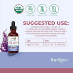 MaryRuth Organics Irish Sea Moss Liquid Drops | Chondrus Crispus | Wild Harvested | Organic Irish Moss Formulated for Adults & Kids Ages 14+ | Unflavored | Sugar Free | Vegan | Non-GMO | 1 Fl Oz