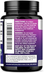 Lions Mane Supplement - Lions Mane 1000mg Per Serving - Extra Strength Lion’s Mane Mushroom - Superfood for Natural Memory & Focus Support, Brain, Immune Health Support - USA Bottled - 120 Capsules