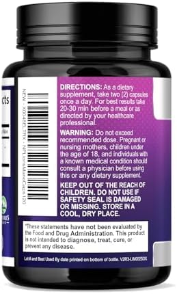 Lions Mane Supplement - Lions Mane 1000mg Per Serving - Extra Strength Lion’s Mane Mushroom - Superfood for Natural Memory & Focus Support, Brain, Immune Health Support - USA Bottled - 120 Capsules
