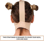 IKIDO Post Surgery Neck and Chin Compression Garment Wrap Bandage for Women, Face Slimmer