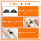 3 PCS Soft Sponge Adjustable Shoe Filler, Half-Size Insoles Adjust Too Big Shoes Toe Cushion Fillers Make Shoes Fit Shoe Inserts for Women Too Big for All Day Pain Relief and Comfort Men and Women