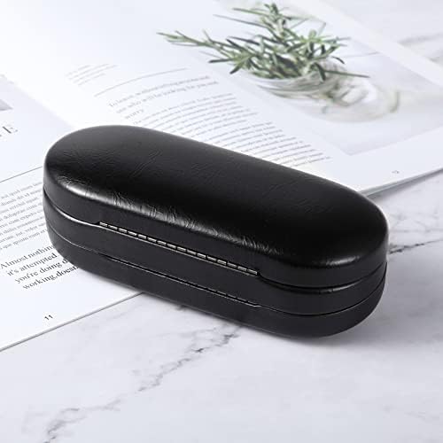 AITIME 2 in 1 Double Sided Portable Contact Lens and Eyeglasses Case - Marbling, Multifunction, Durable, Compact, Portable Storage Kit