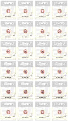 Cloetta Lakerol BonBons Pastilles 24 Boxes of 25g